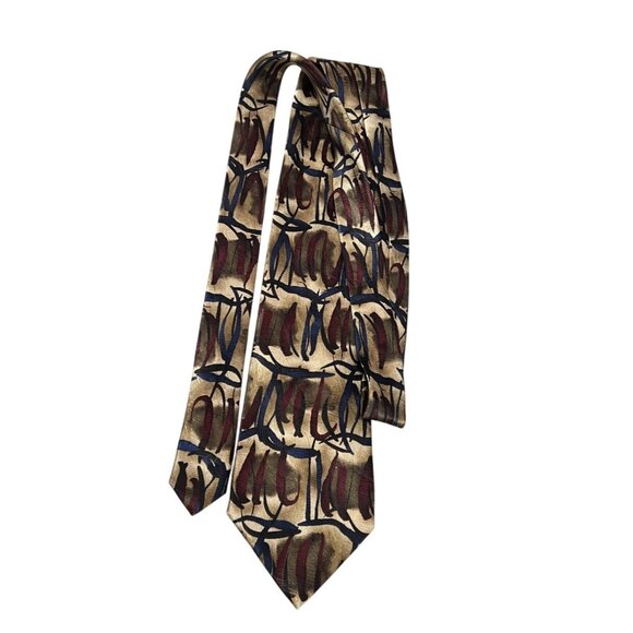 J. Garcia 100% Silk Tie Abstract "Paris In The Rain"  Estate Of Jerome J. Garcia - Picture 1 of 8